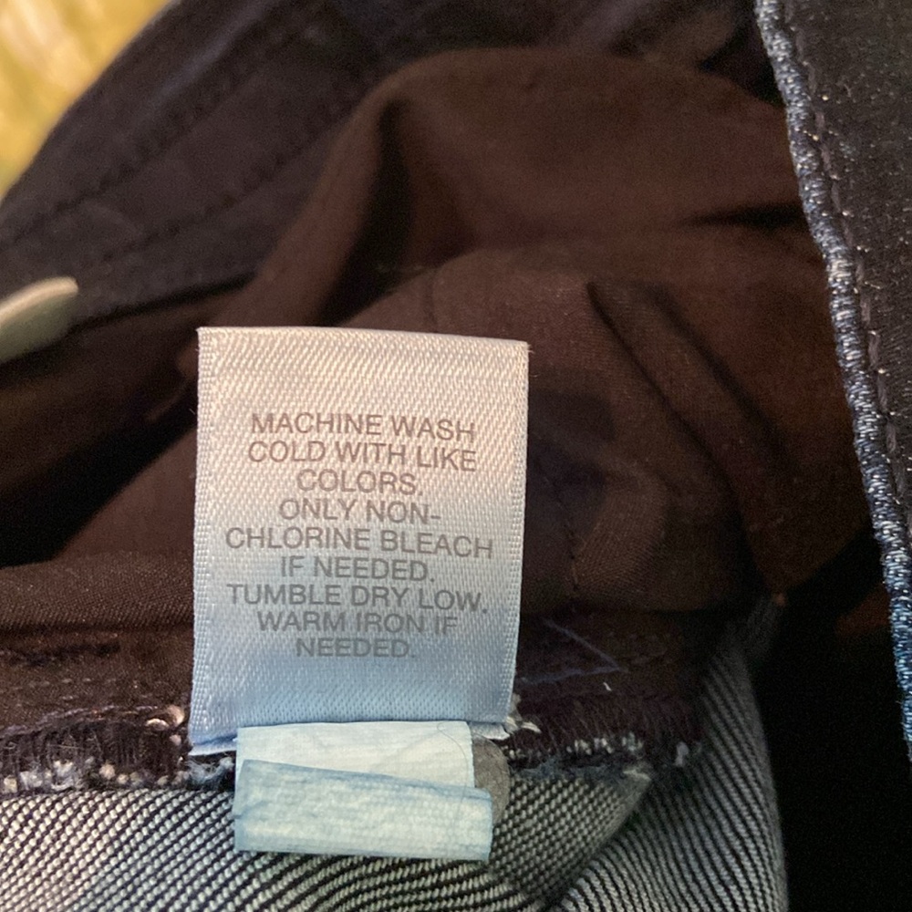 2 Pairs J Jill Dark Denim Zip Up Jeggings Size 4 Tall - Picture 14 of 14